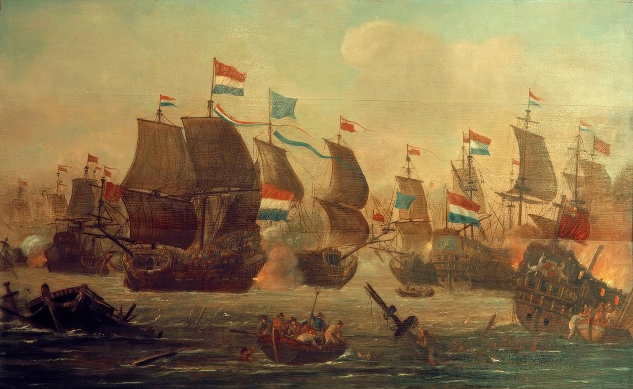 Batalha naval inglesa holandesa de Unbekannt