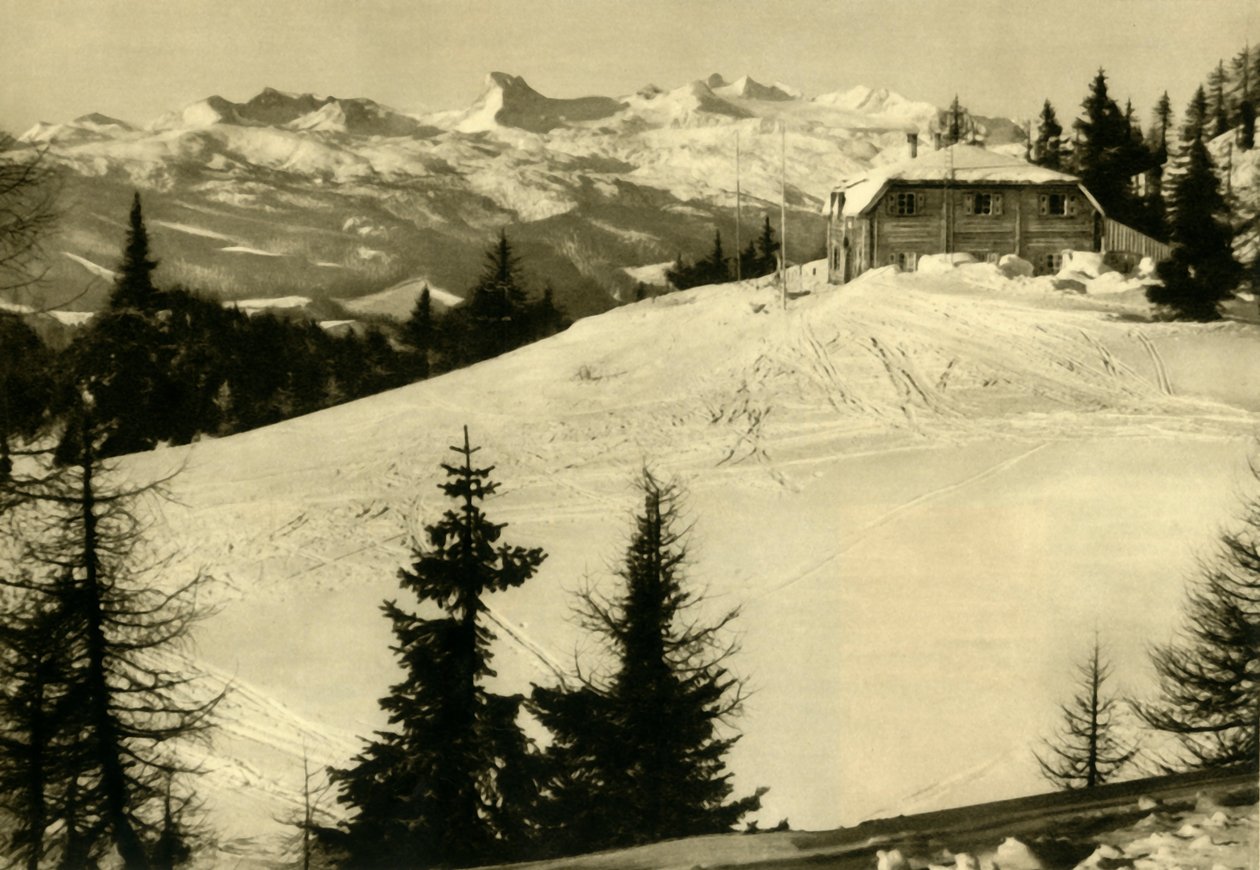 Hollhaus, Dachstein, Styria, Áustria, c1935. de Unbekannt