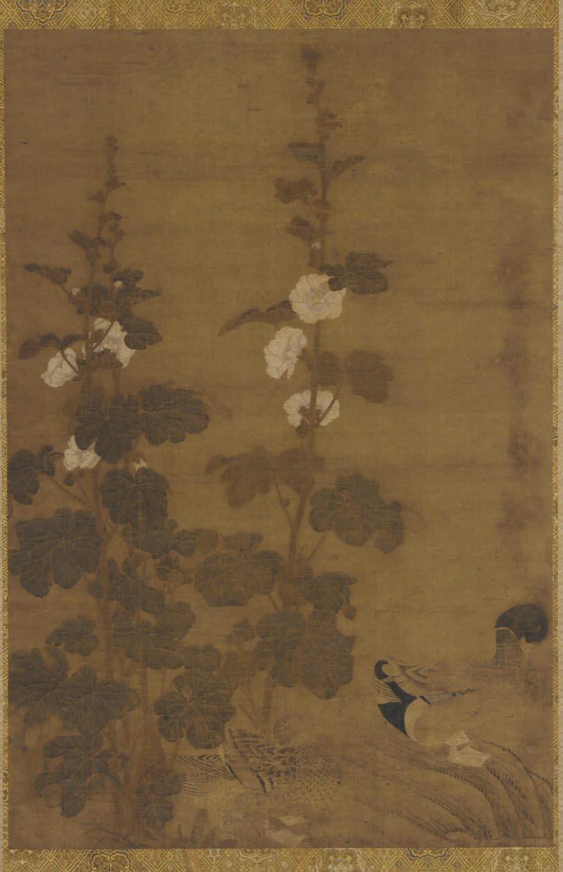 Malvas e Patos, Dinastia Ming, 1368-1644. de Unbekannt