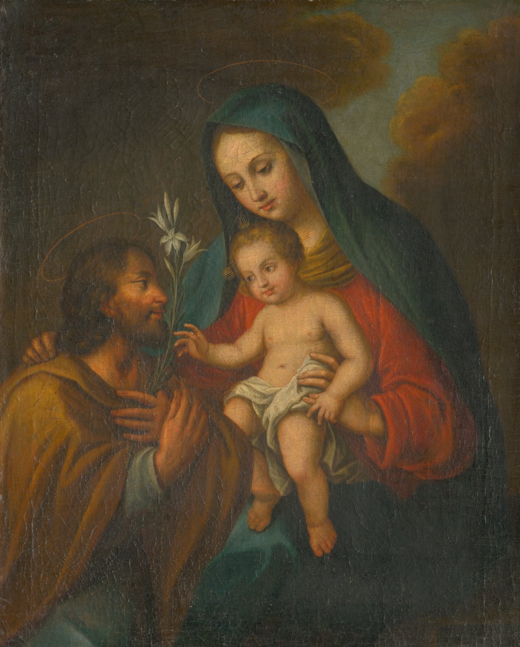 familia sagrada de Unbekannt