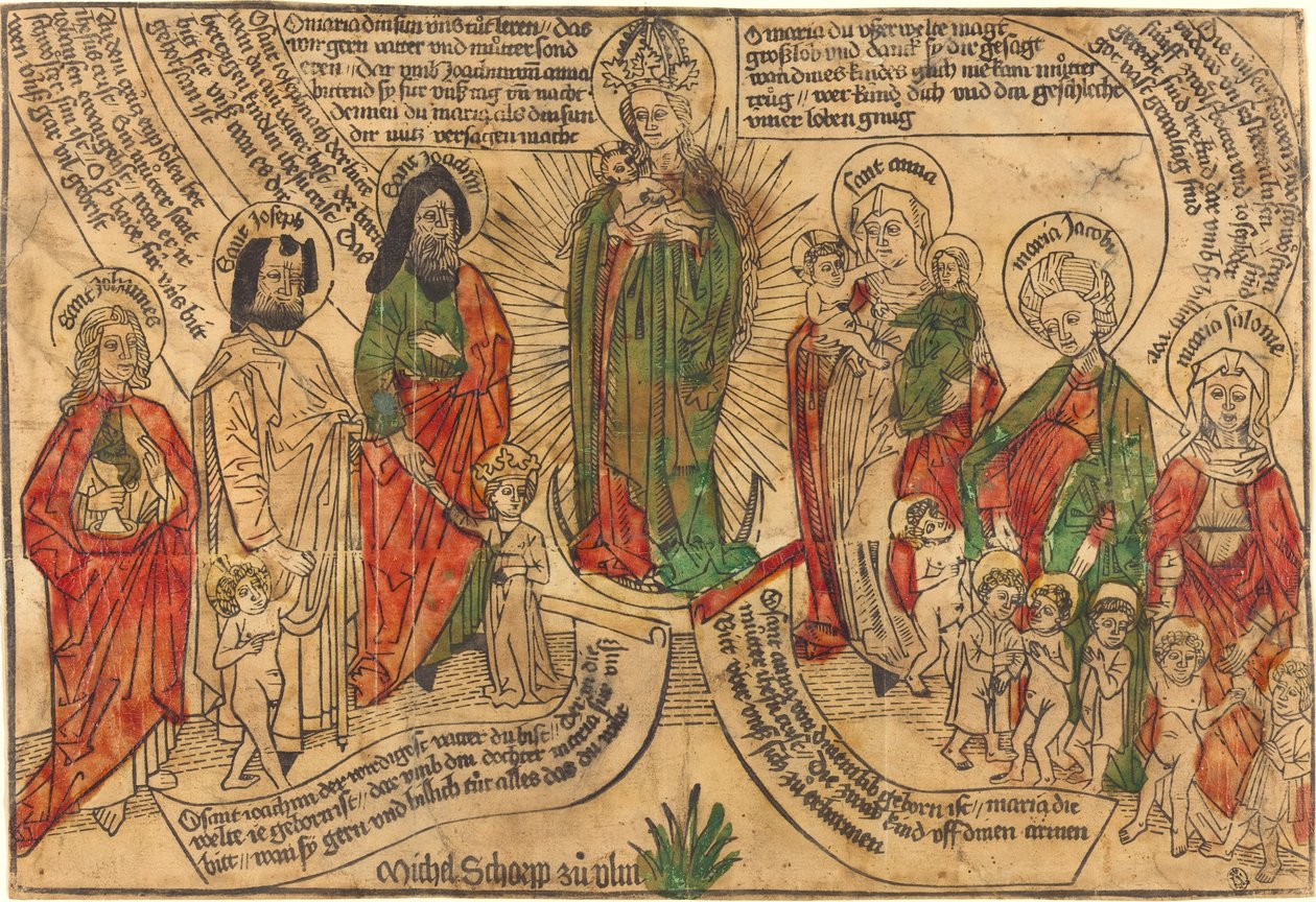Santo Parentesco, 14901500. de Unbekannt