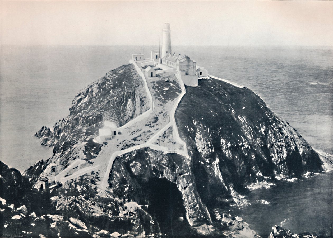 Holyhead - pilha sul, farol, 1895 de Unbekannt