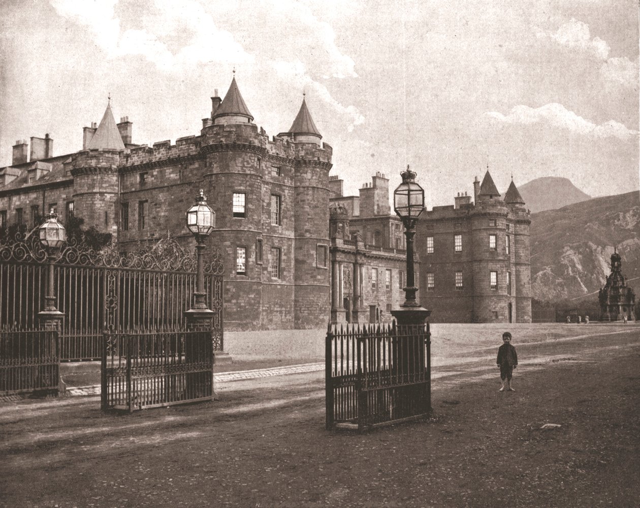 Holyroodhouse, Edimburgo, Escócia, 1894. de Unbekannt