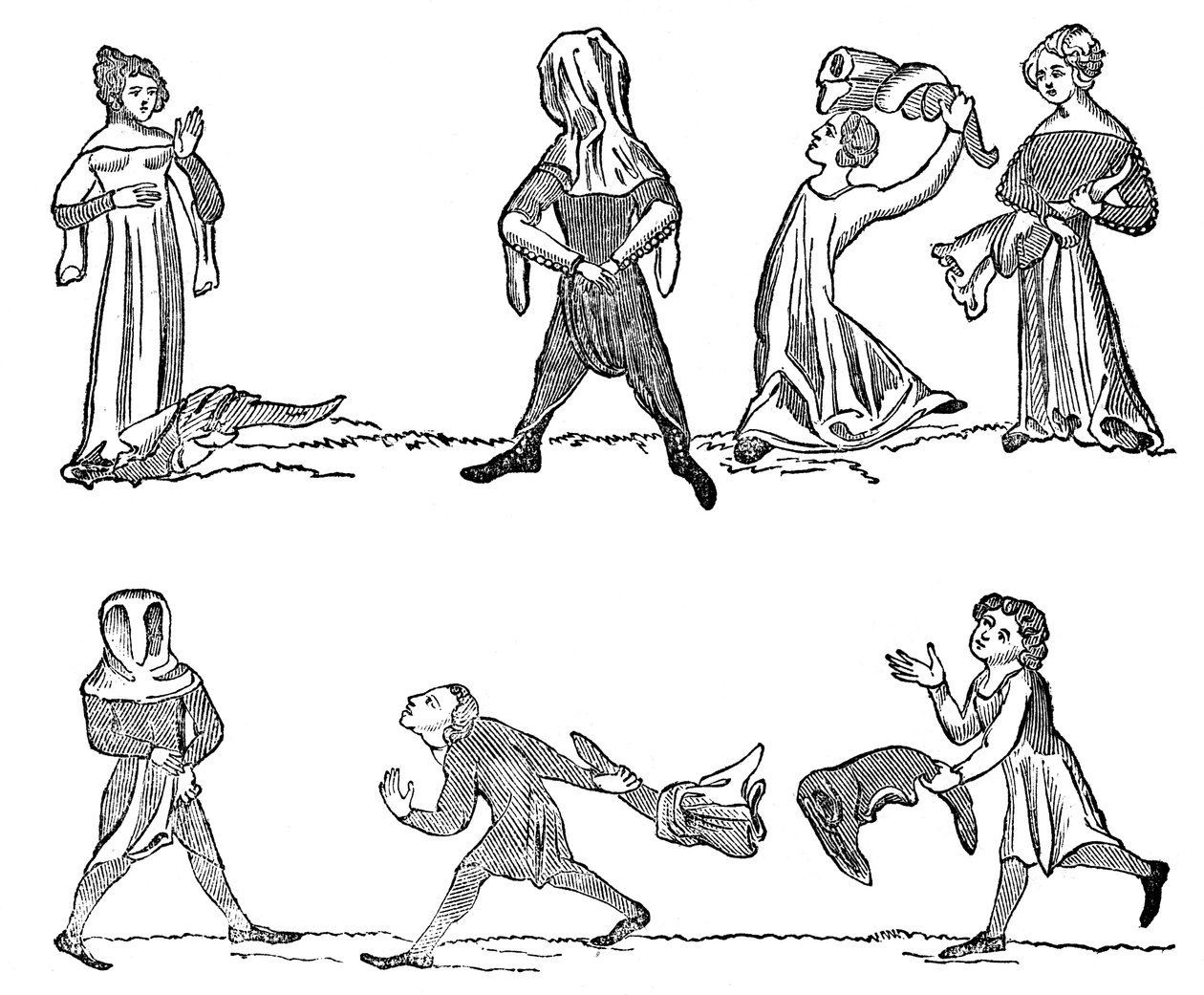 Cego de Hoodman, 1833 de Unbekannt