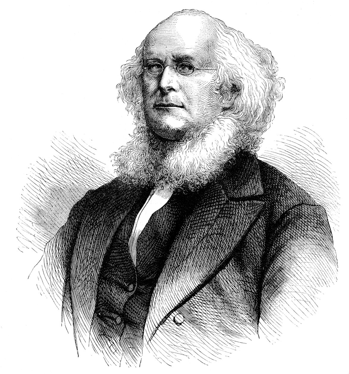 Horace Greeley, editor de jornal americano, político e reformador, c1880 de Unbekannt