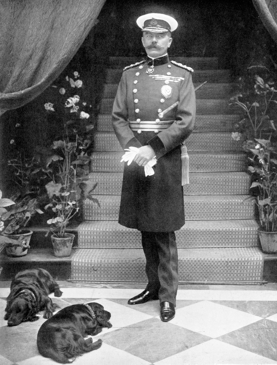 Horatio Herbert Kitchener 1850-1916, soldado e estadista britânico nascido na Irlanda de Unbekannt