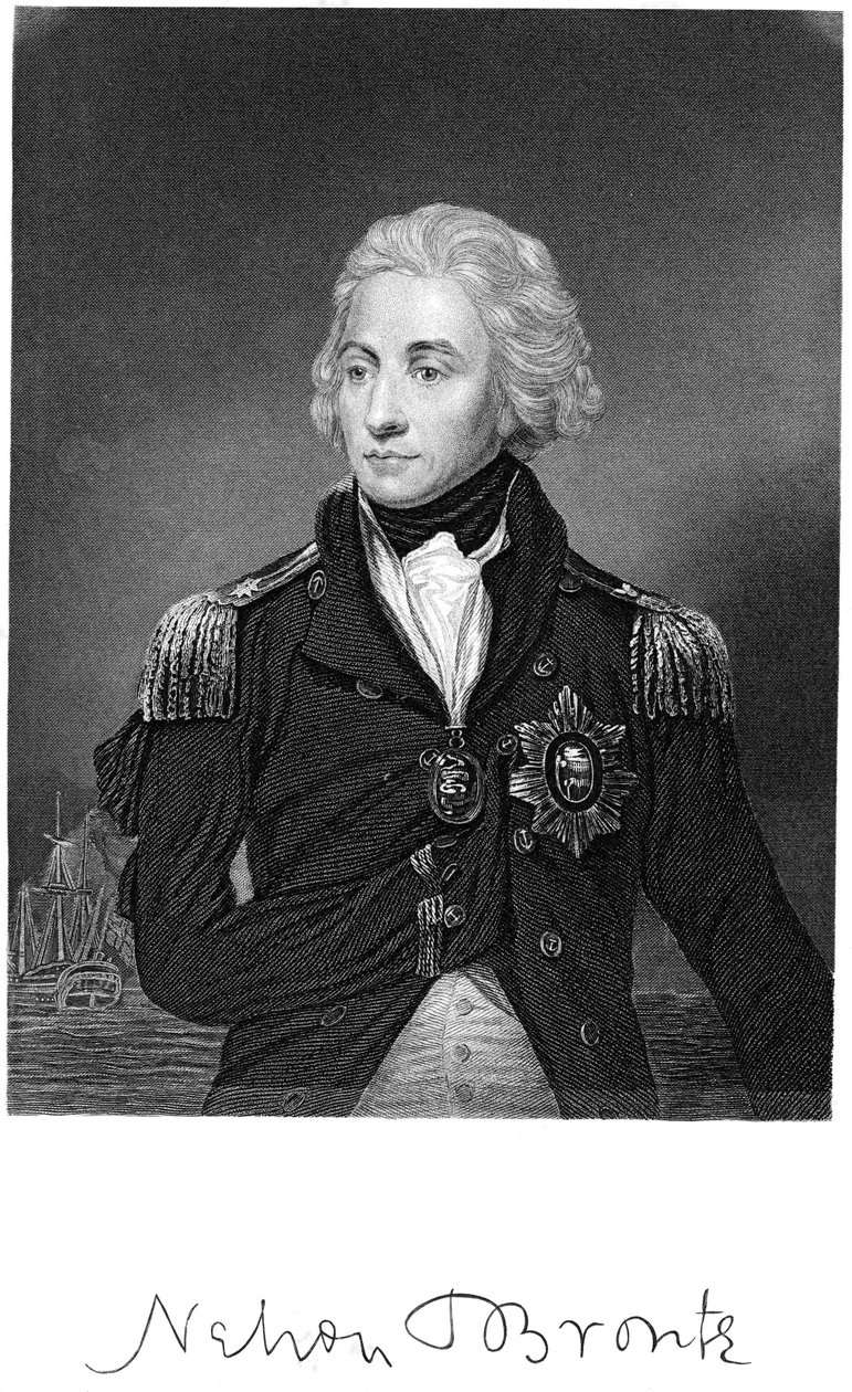 Horatio Nelson, 1º visconde Nelson, comandante naval inglês de Unbekannt