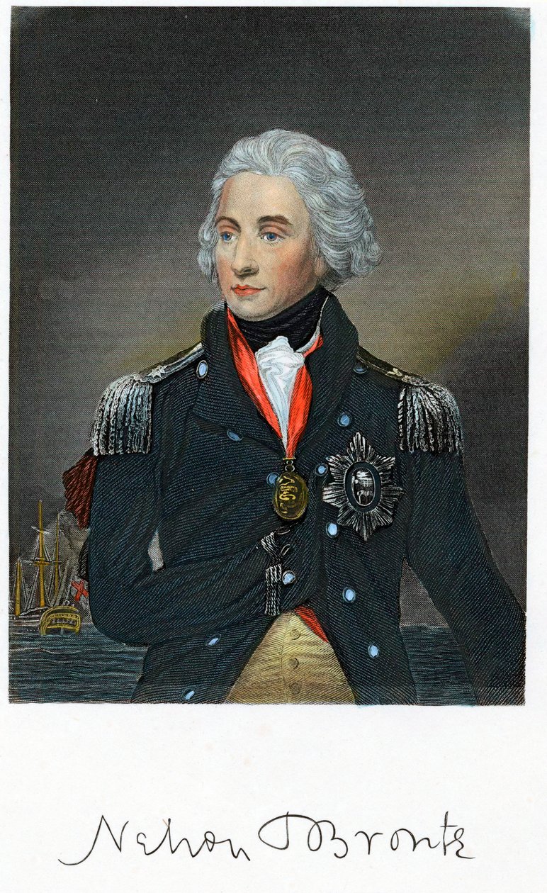 Horatio Nelson, 1º visconde Nelson, comandante naval inglês de Unbekannt