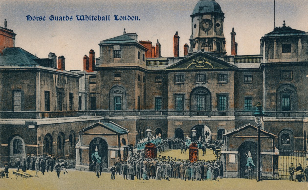 Protetores de cavalo Whitehall Londres, c1910. de Unbekannt