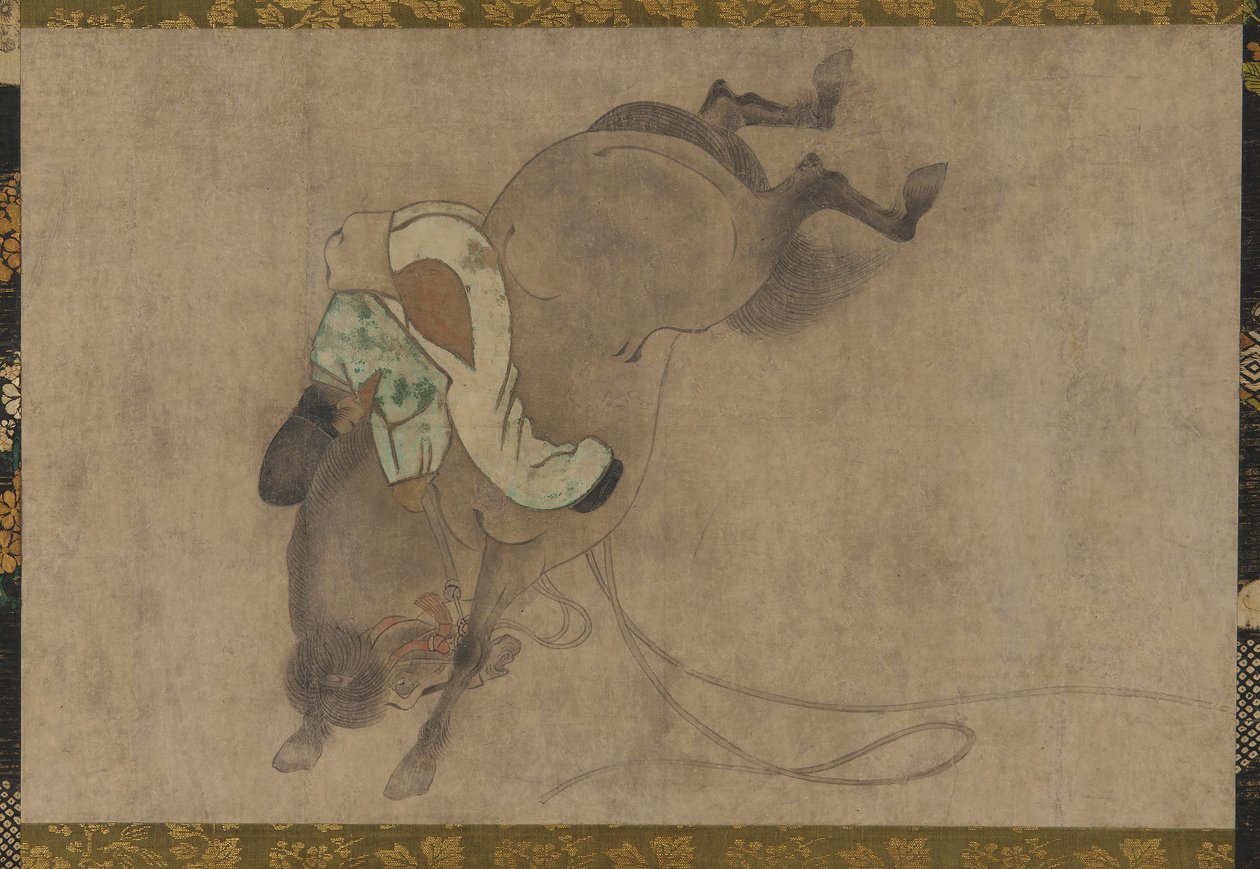 Cavalo e Cavaleiro, período Momoyama, 1568-1615. de Unbekannt