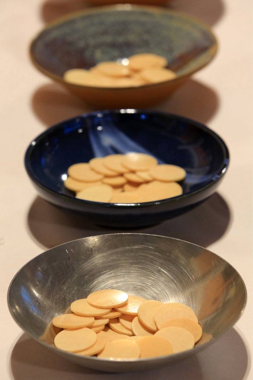 Anfitriões em um paten, Bussy-Saint-Georges, França de Unbekannt