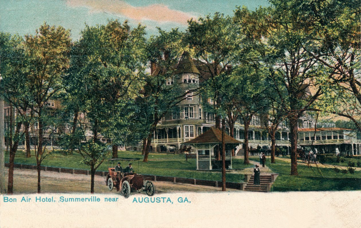Hotel Bon Air, Augusta, Geórgia, c1910 de Unbekannt