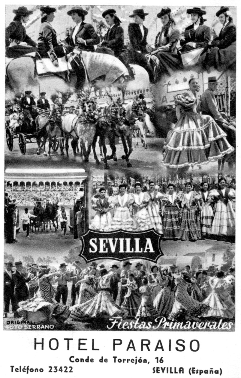 Hotel Paraiso, Sevilha, Espanha, século XX de Unbekannt