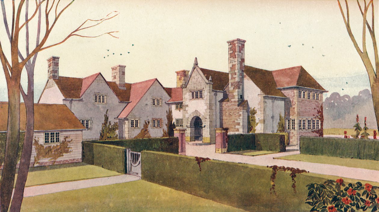 Casa em Dorchester, c1911 de Unbekannt