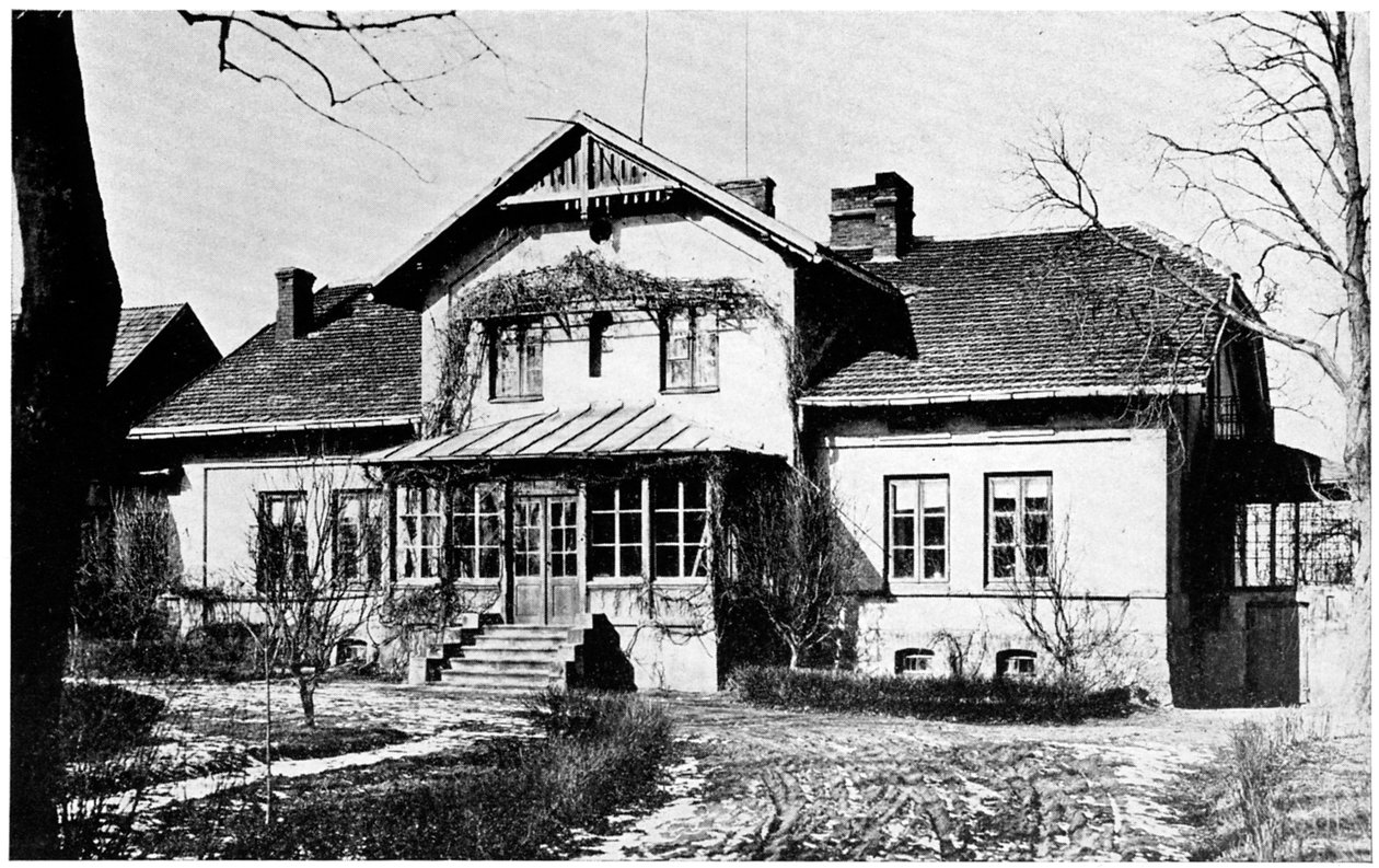 Casa onde Marie Curie era governanta, c1887 de Unbekannt