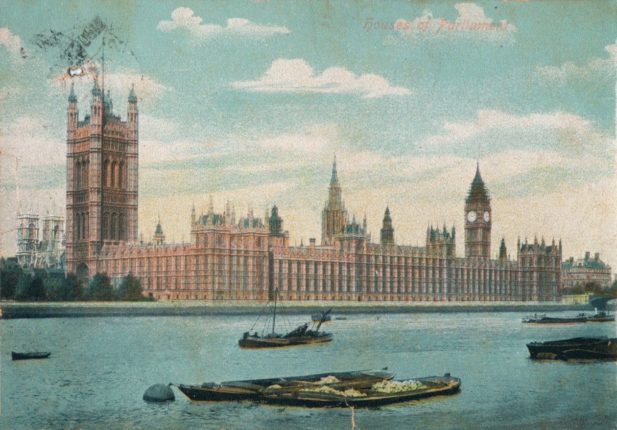 Casas do Parlamento, 1906, c1900-1930 de Unbekannt