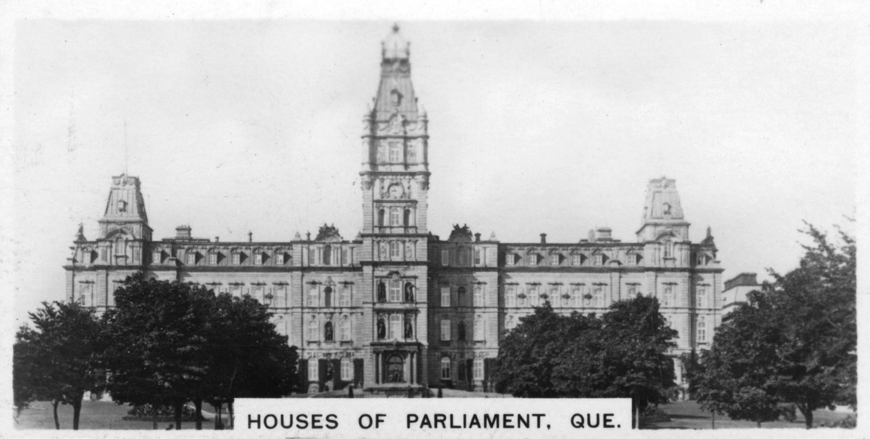 Casas do Parlamento, Quebec, c1920s de Unbekannt