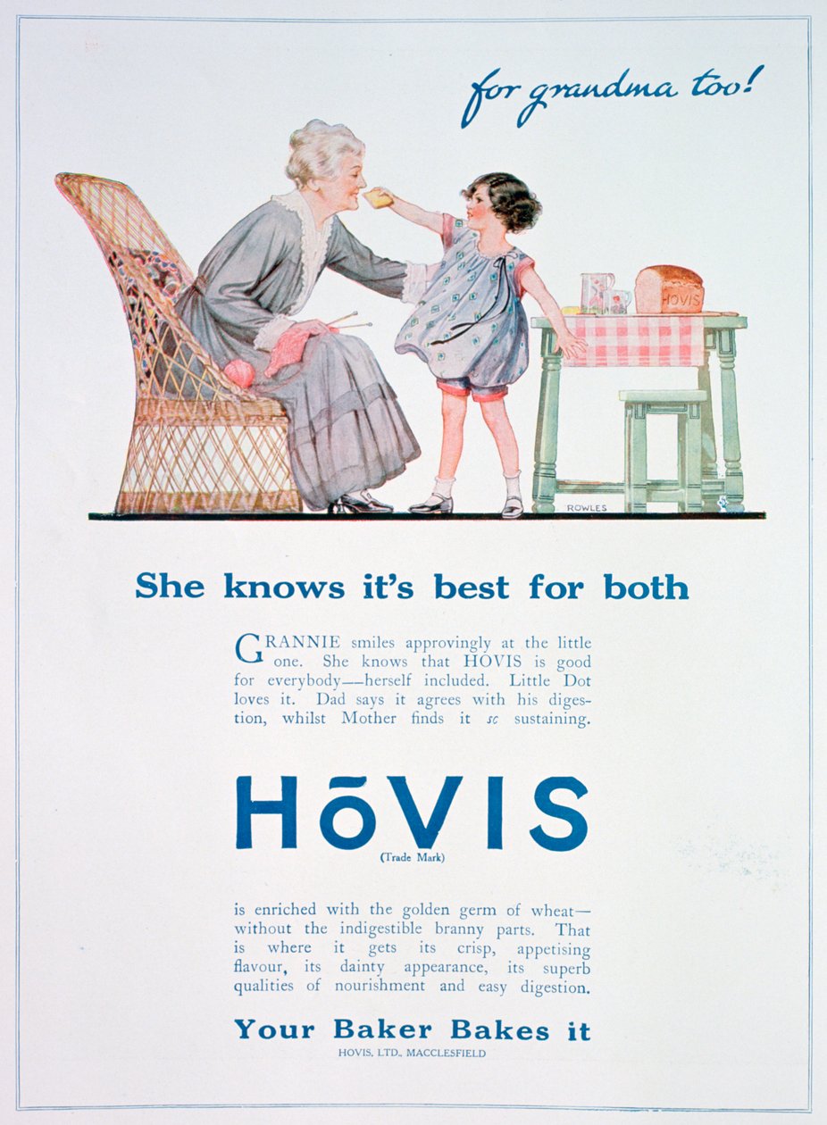 Anúncio do pão Hovis, 1923 de Unbekannt