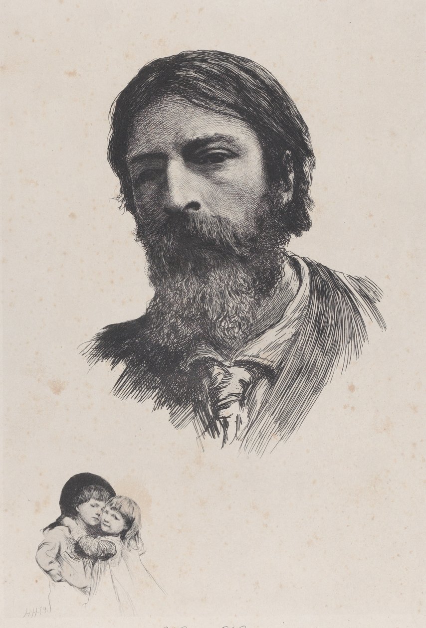 Hubert Herkomer A.R.A. e Seus Filhos, depois de 1879. de Unbekannt