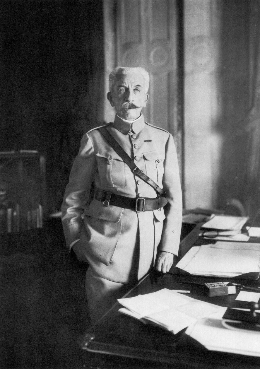 Hubert Lyautey, general da Primeira Guerra Mundial da França e Ministro da Guerra, 1926 de Unbekannt