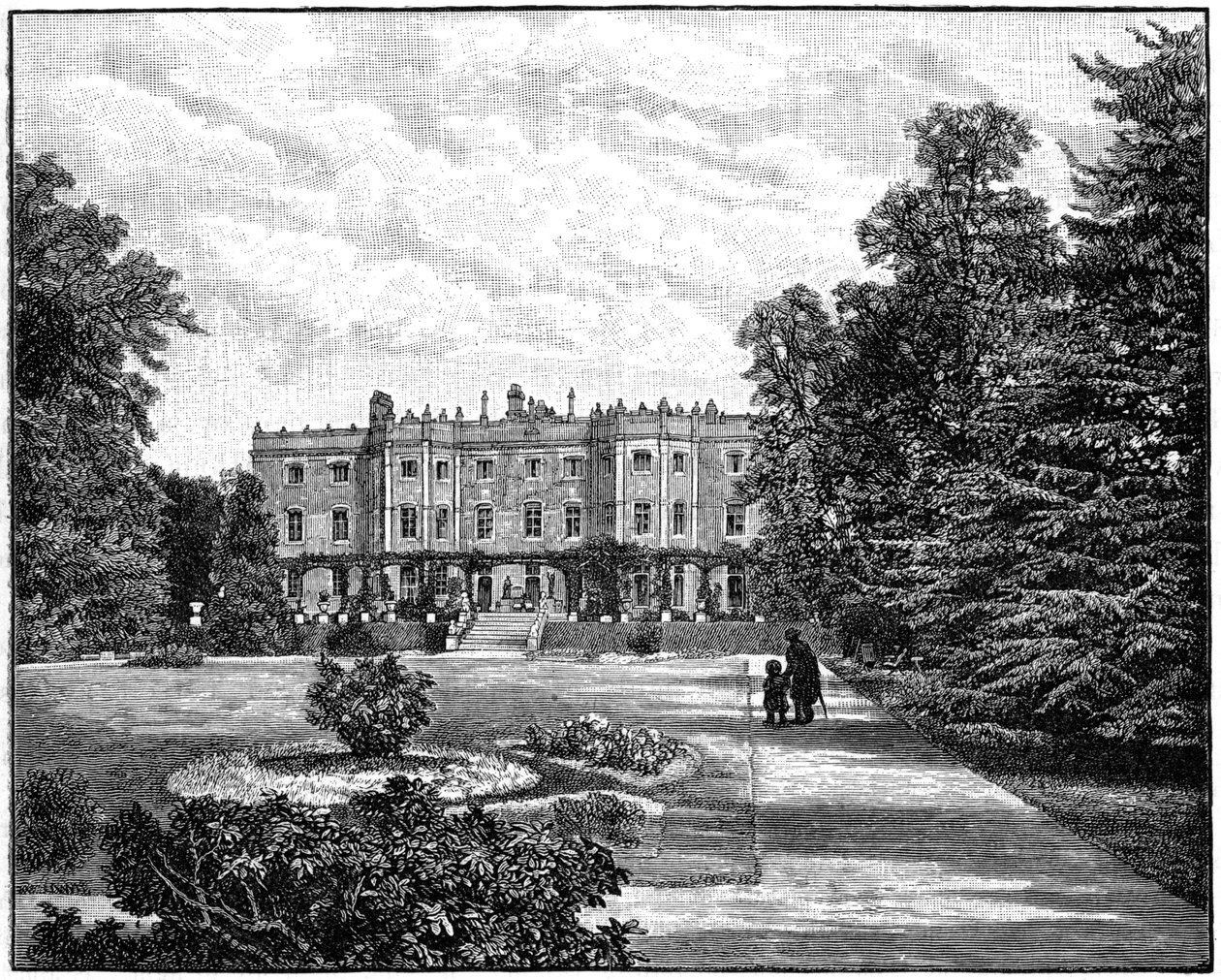 Hughenden Manor, Buckinghamshire, 1900 de Unbekannt