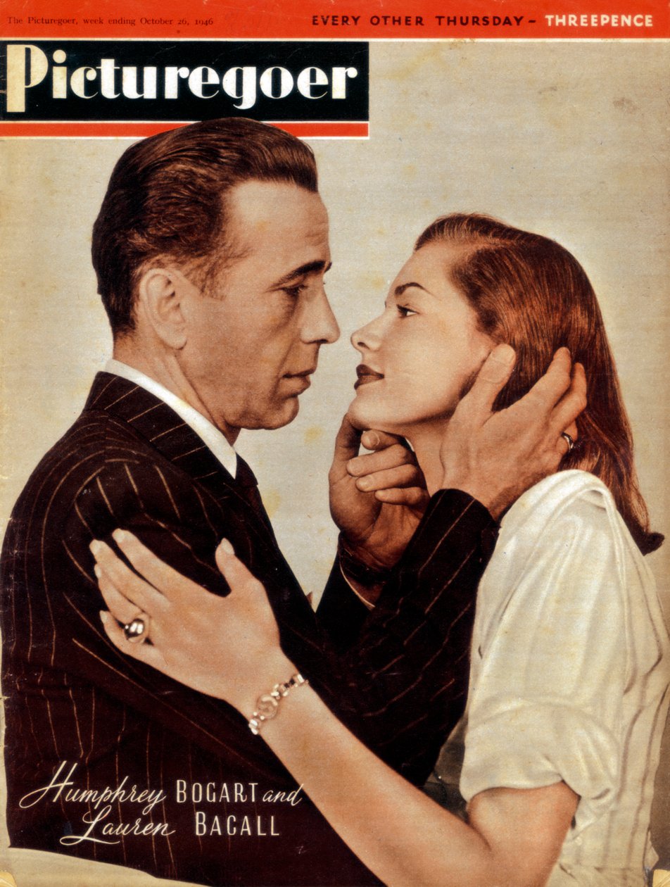 Humphrey Bogart 1899-1957 e Lauren Bacall b1924, atores americanos, 1946 de Unbekannt