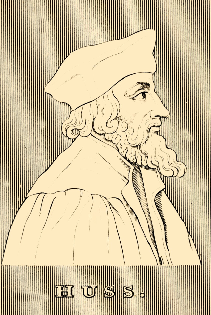 Huss, c 1369-1415, 1830. de Unbekannt