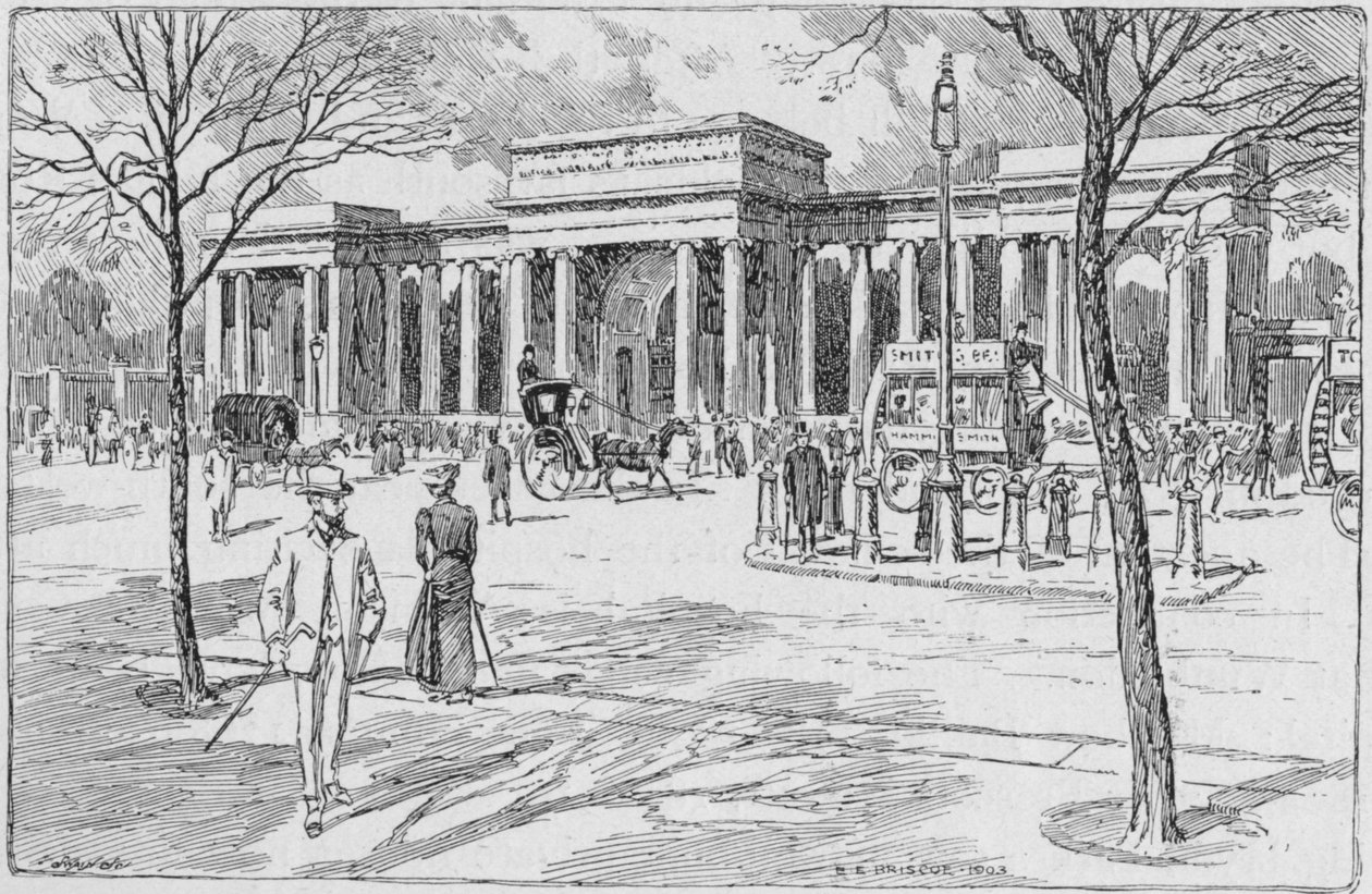 Hyde Park Corner, Londres, 1903 1911 de Unbekannt