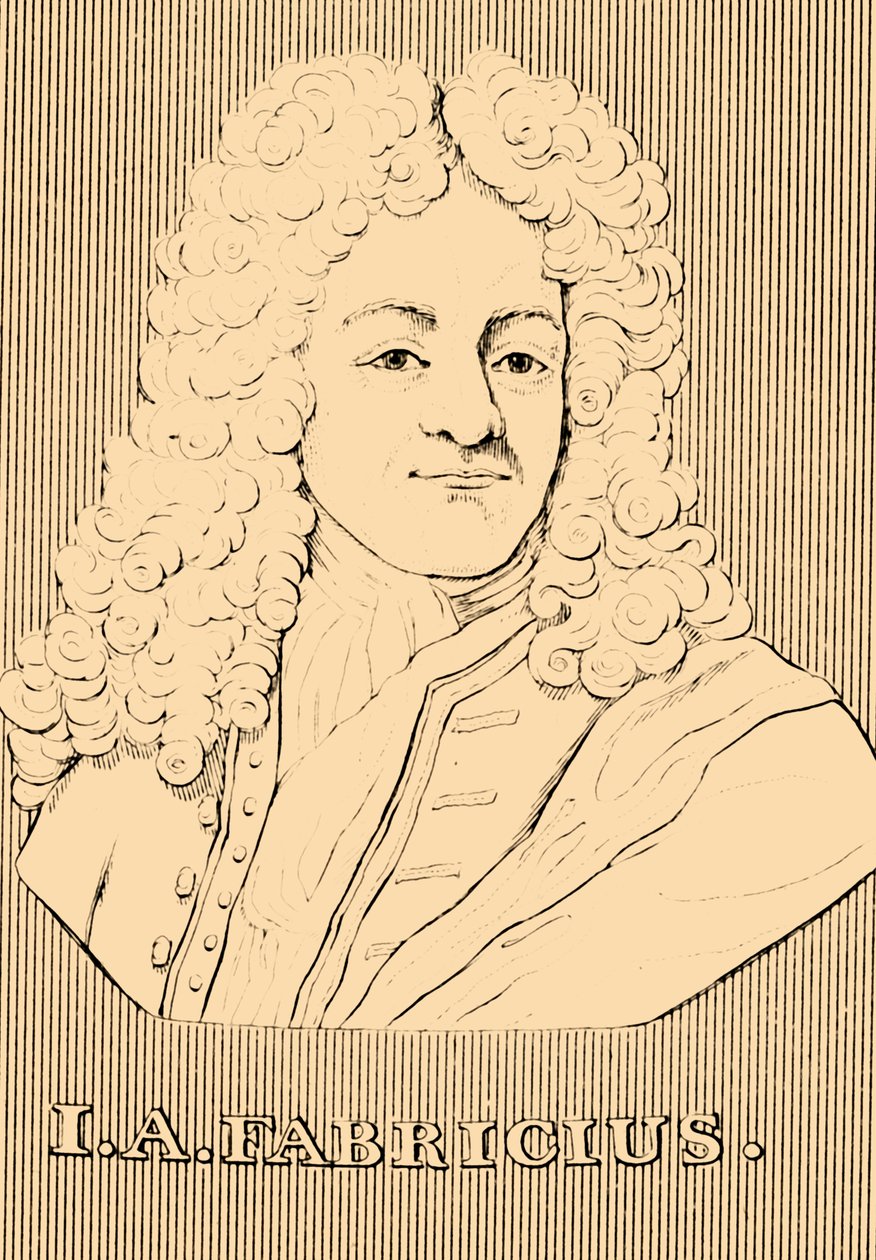 IA Fabricius, 1668-1736, 1830. de Unbekannt