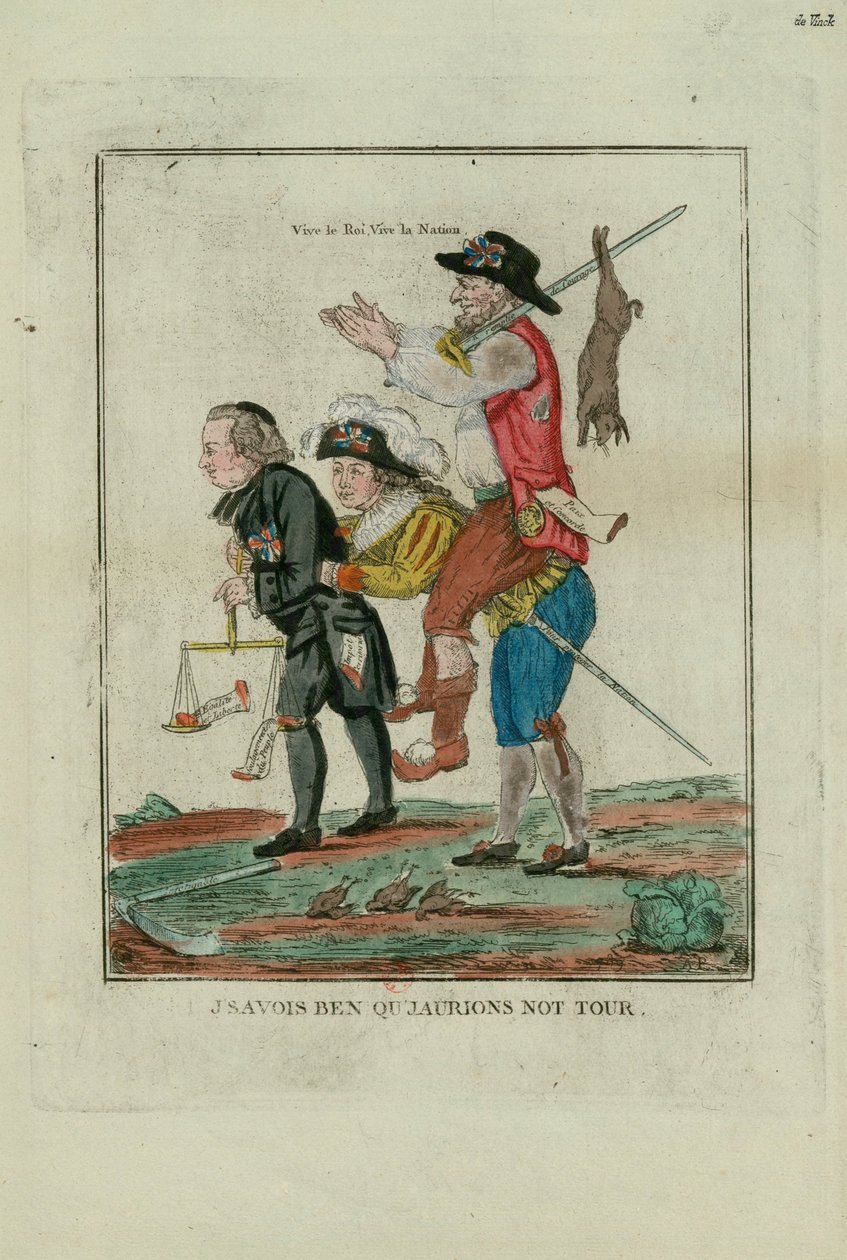 Eu tinha certeza de que teríamos nossa vez, 1789. de Unbekannt