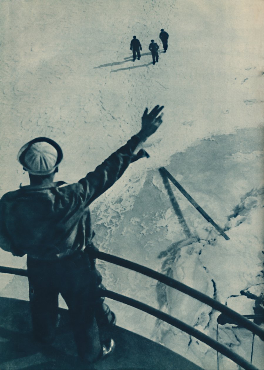 Ponte de gelo nos EUA, 1936 de Unbekannt