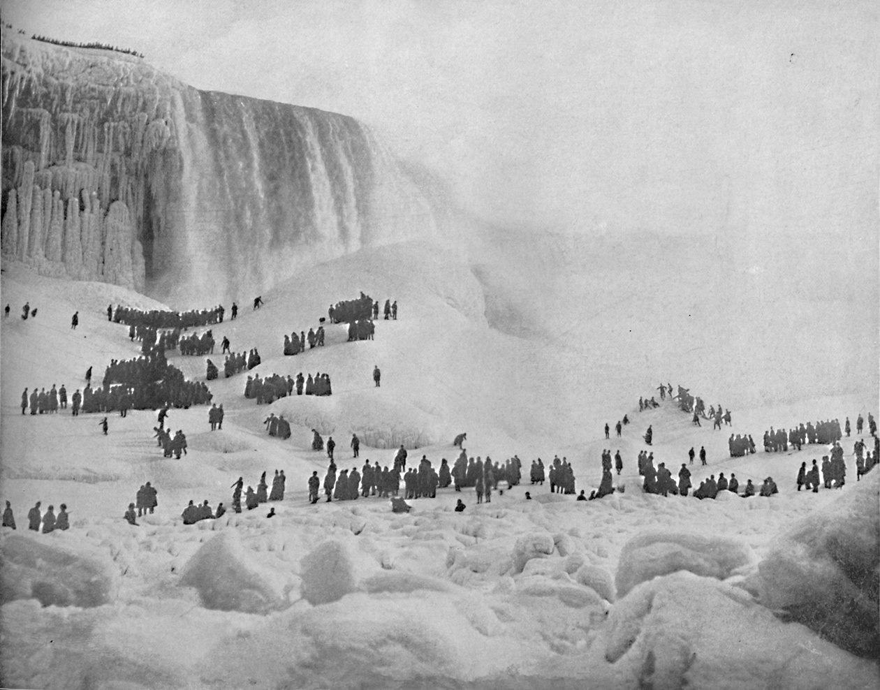 Montanha do gelo, Niagara, c1897. de Unbekannt