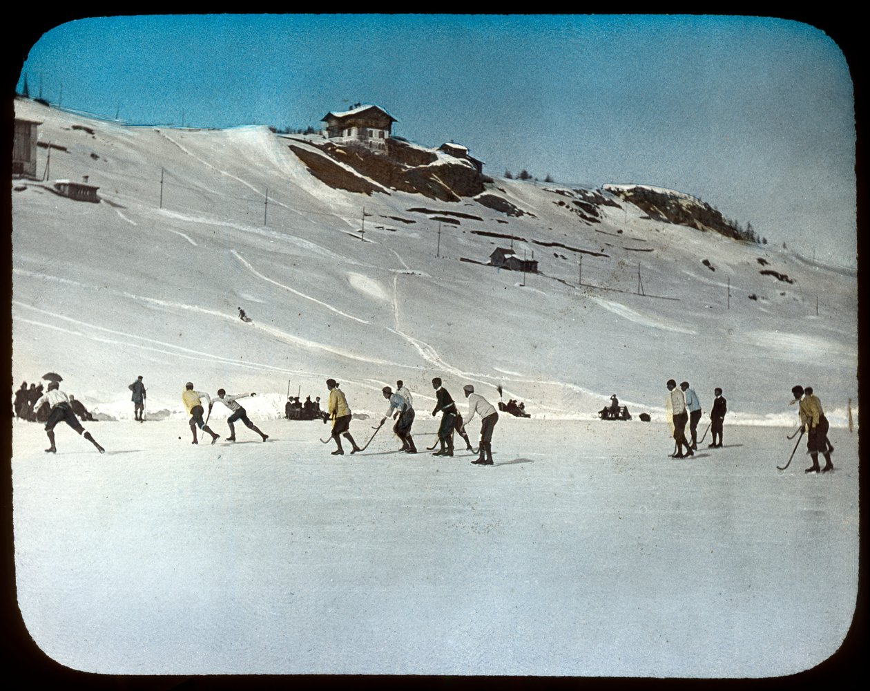 Hóquei no gelo, St. Moritz, Suíça de Unbekannt