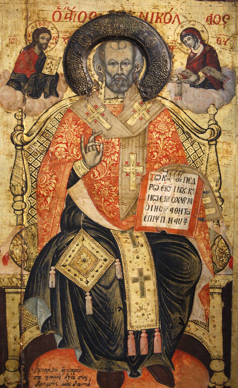 Ícone de Onufri (século XVI), Berat, Albanie de Unbekannt