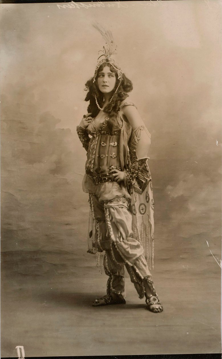 Ida Rubinstein, bailarina russa, 1910 de Unbekannt