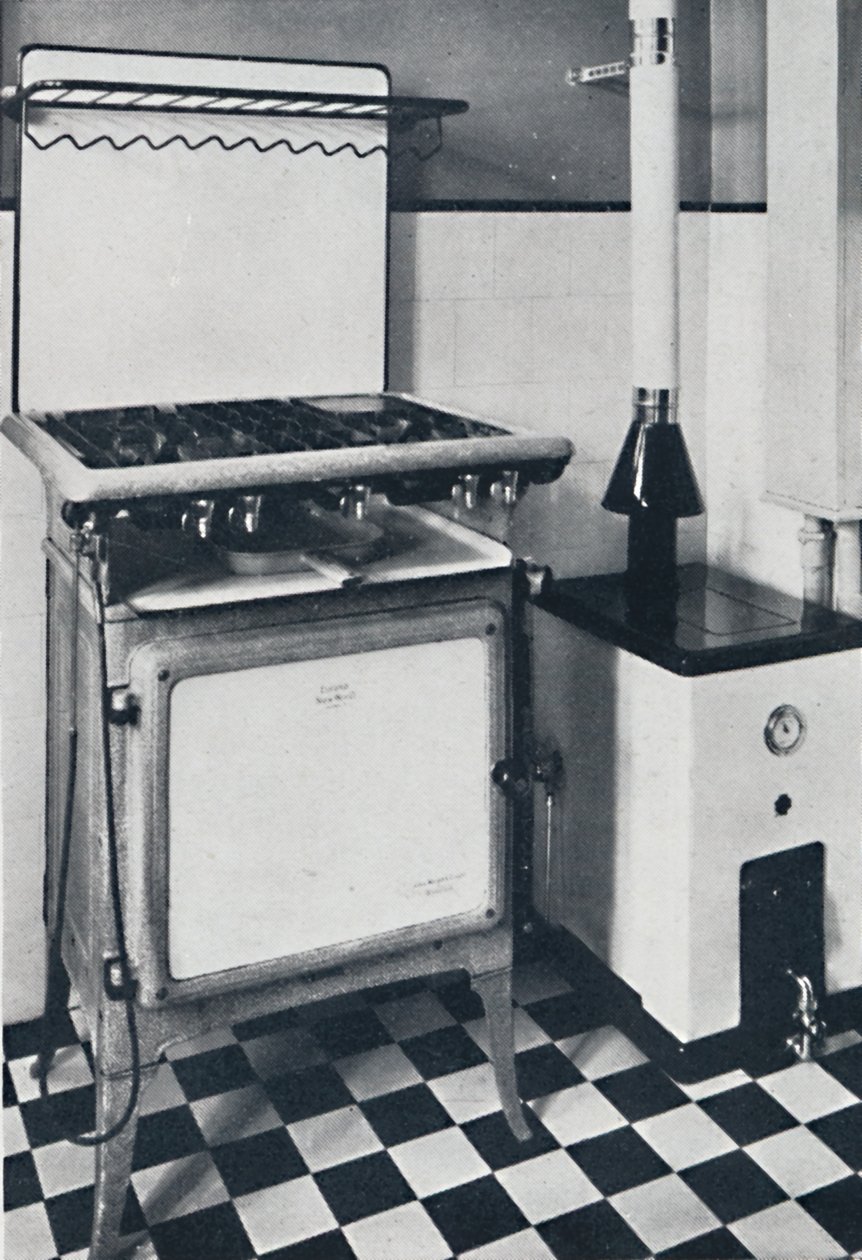 Ideal Boilers & Radiators Ltd. - Em malhas em preto e branco ou cinza, esta caldeira a gás é vítrea de Unbekannt