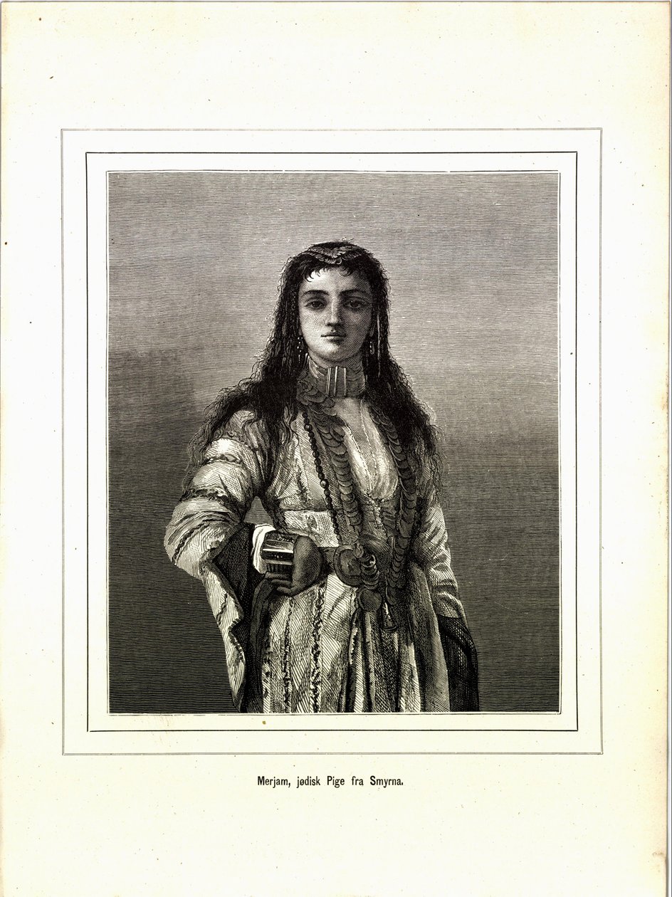 Ilustração retirada do livro Brogede rejsebilleder de Jerichau-Baumann, Elisabeth e publicado por Forlagsbureauet (Copenhagen, 1881) de Unbekannt