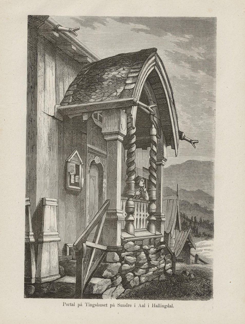 Ilustração retirada do livro Nordiska taflor de autor desconhecido e publicada por Albert Bonnier de Unbekannt