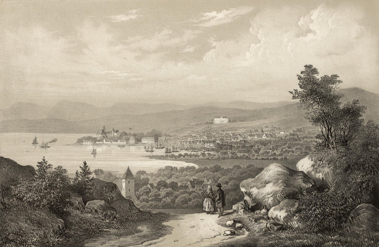 Ilustração retirada do livro Norge fremstillet i Tegninger av Asbjørnsen, P.Chr. og utgitt av Chr. Tønsberg (no, 1848) de Unbekannt