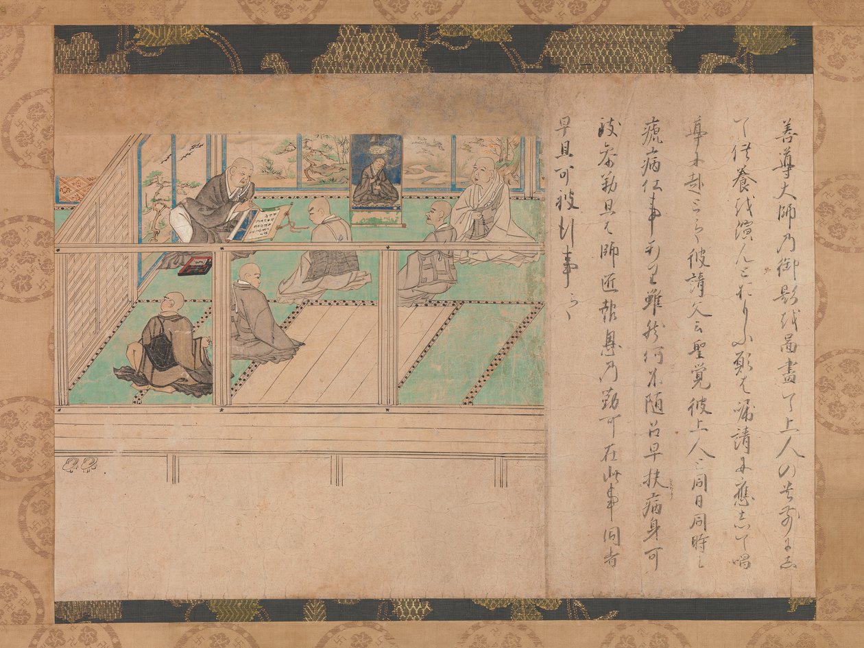 Biografia ilustrada de Honen Shuikotokuden-e, ca. 1310-20. de Unbekannt