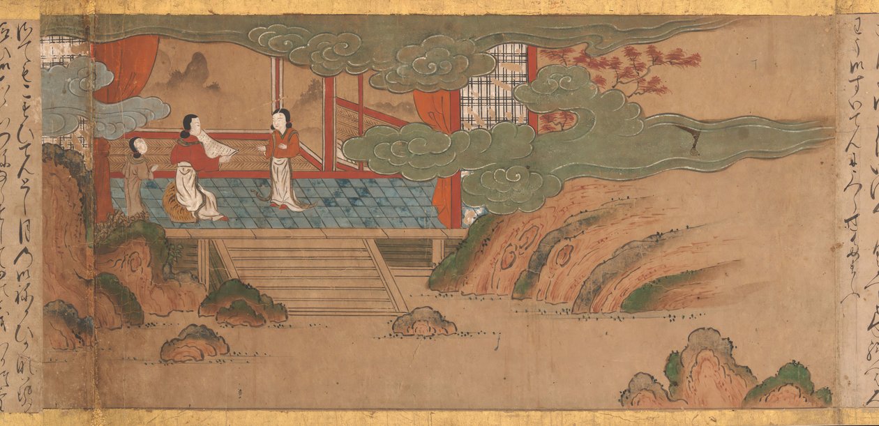 Lendas ilustradas das origens dos santuários de Kumano ... do final do século XVI ao início do século XVII. de Unbekannt