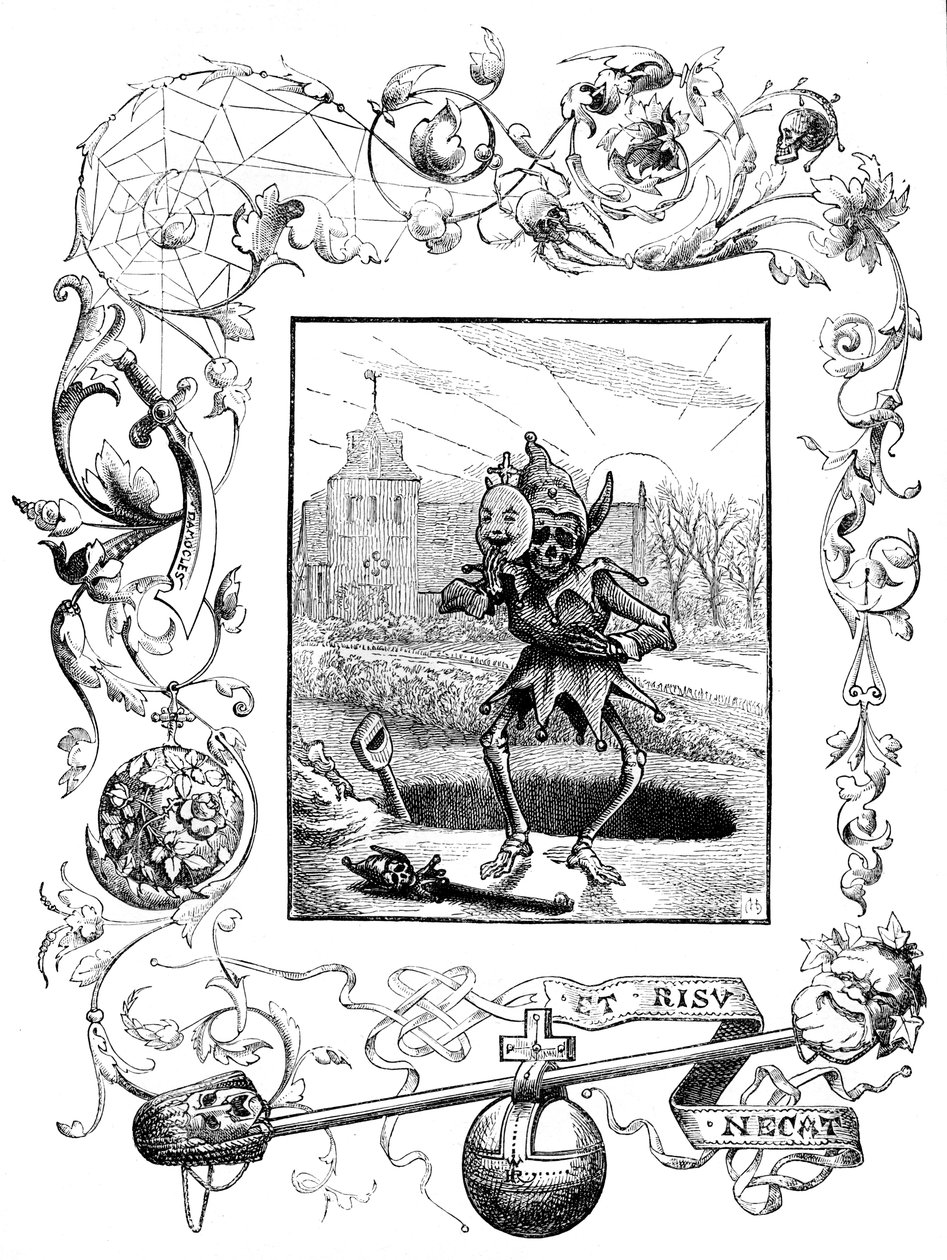 Ilustração dos emblemas de Francis Quarles, 1895 de Unbekannt
