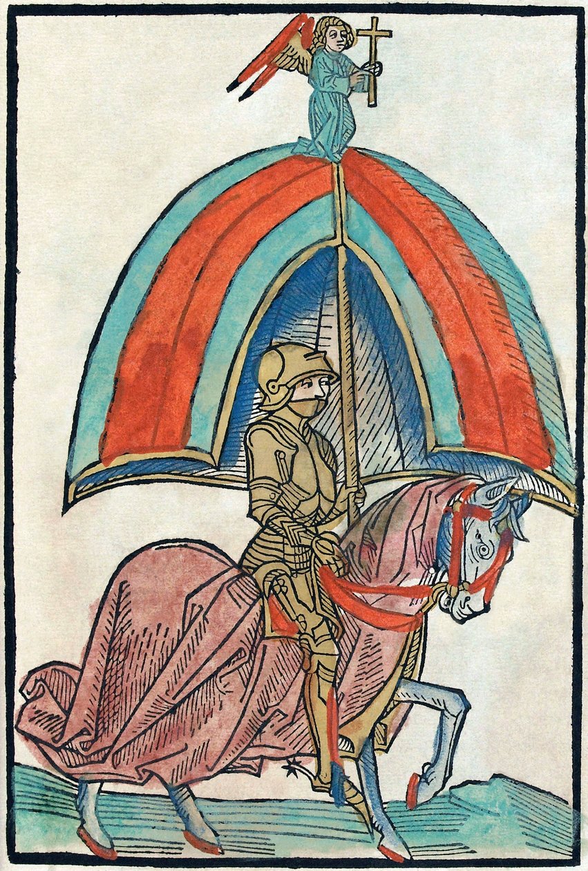 Ilustração da crônica ilustrada Richentals, 1480s. de Unbekannt
