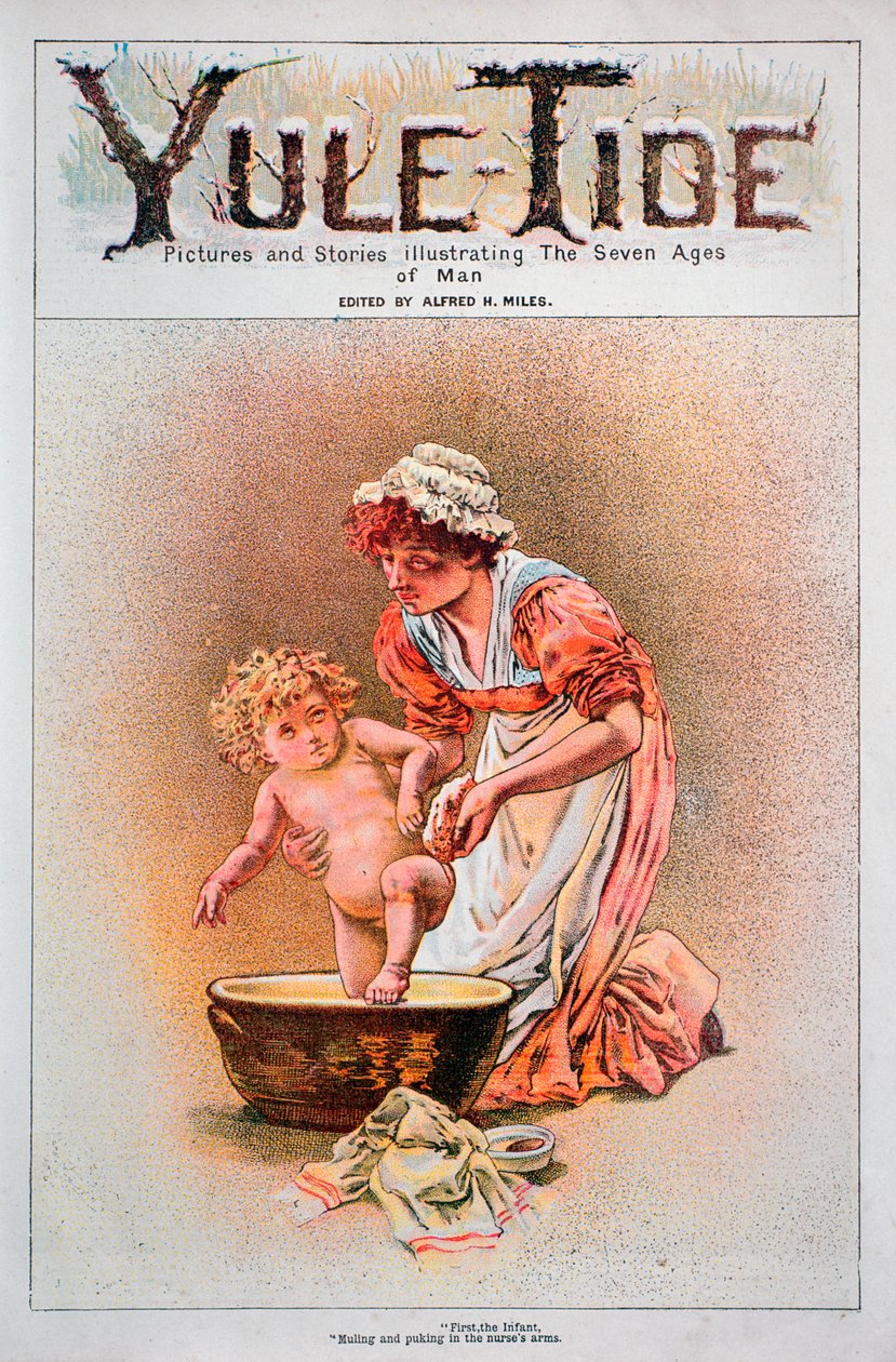 Ilustração de Yuletide, 1882 de Unbekannt