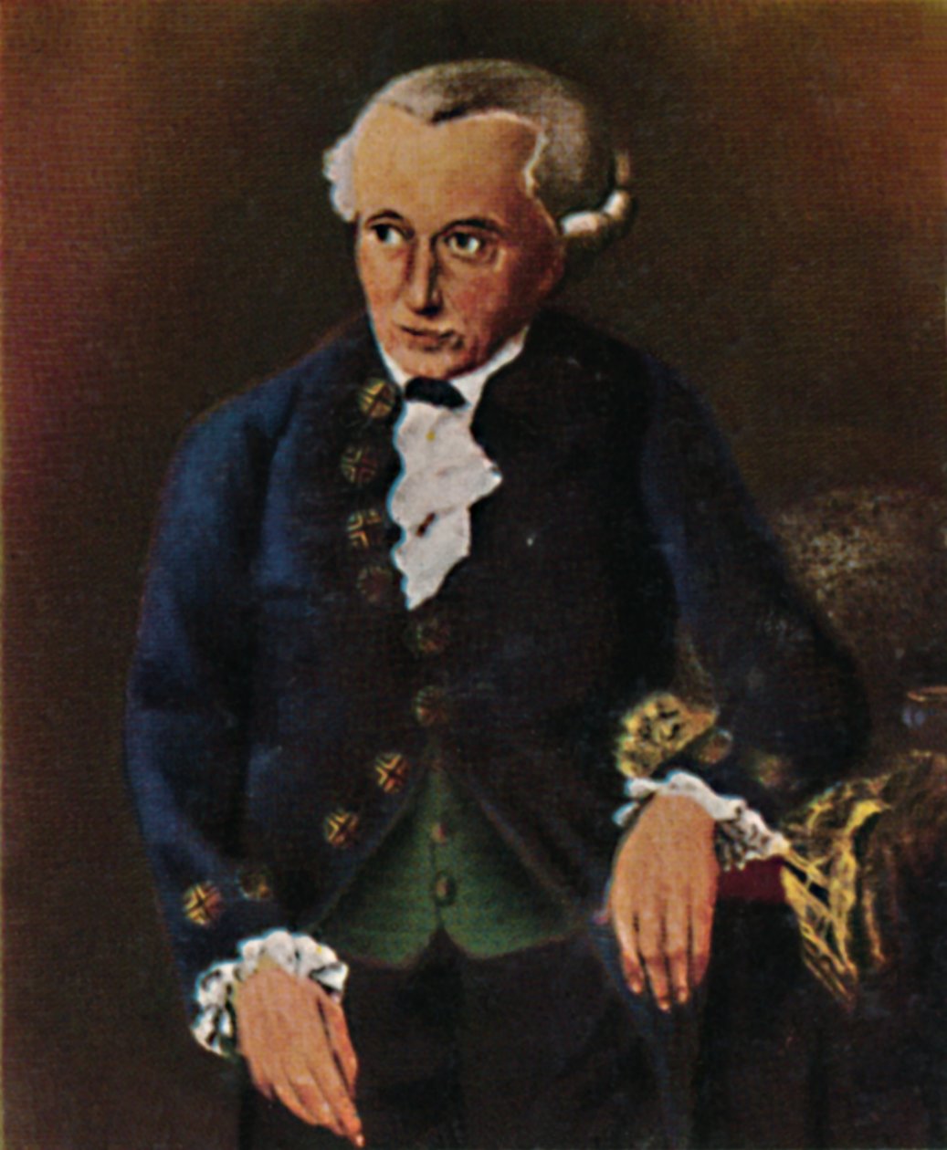 Immanuel Kant 1724-1804. - Pintura de Döbler, 1934. de Unbekannt
