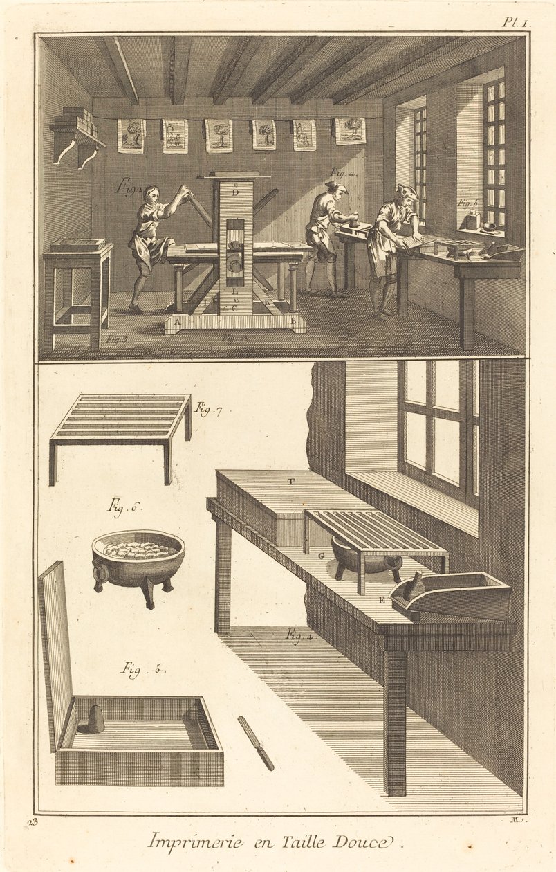 Impressão em gravura: pl. I, 17711779. de Unbekannt