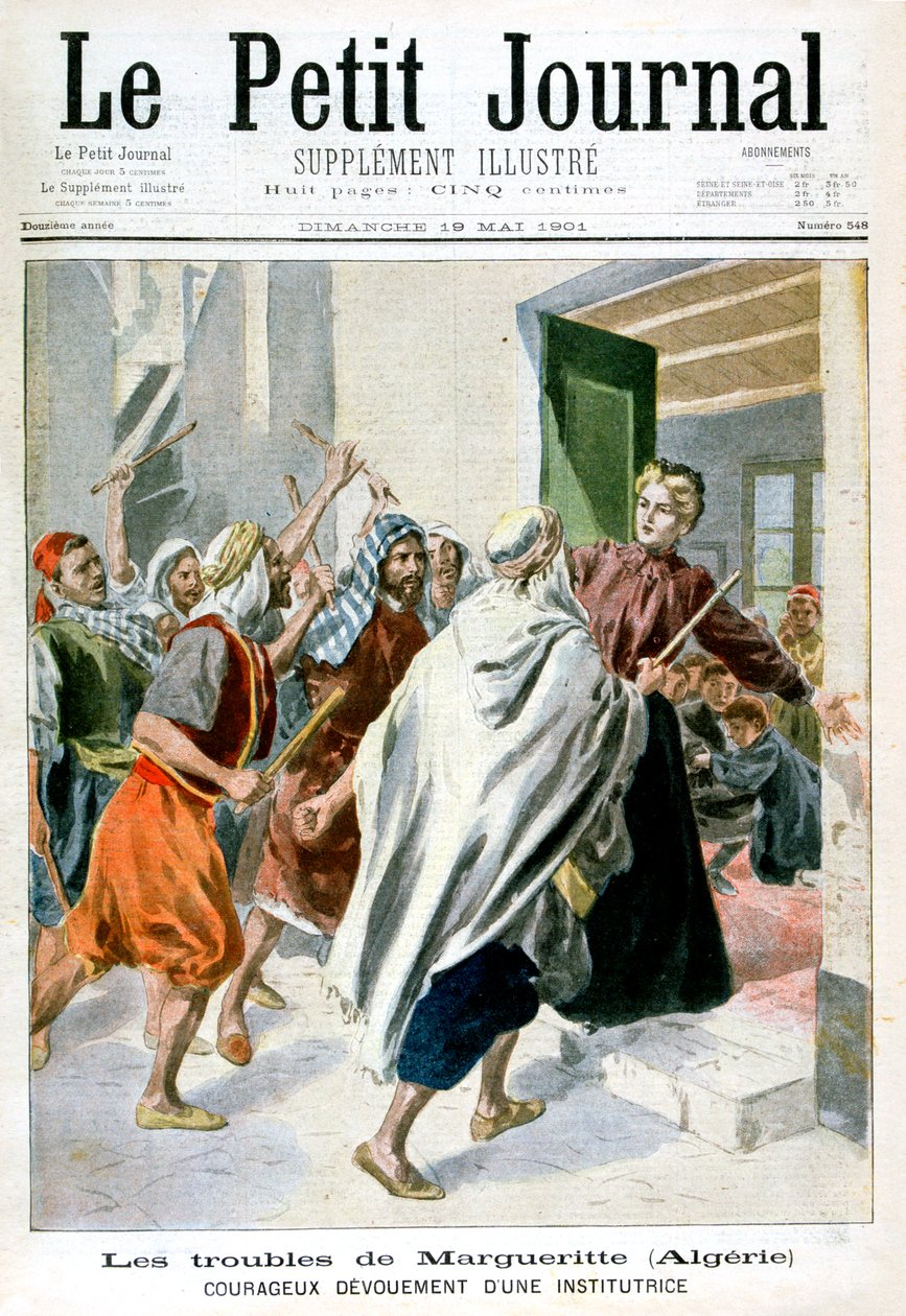 Na Argélia, Margaret em dificuldades, 1901 de Unbekannt
