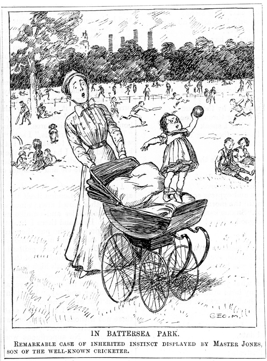 No parque de Battersea, 1911 de Unbekannt