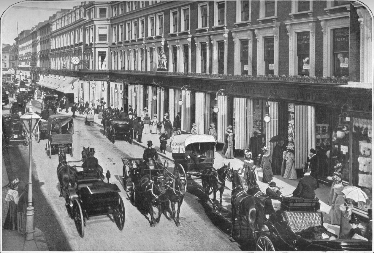 Em Westbourne Grove, Notting Hill, Londres, c1903 1903 de Unbekannt