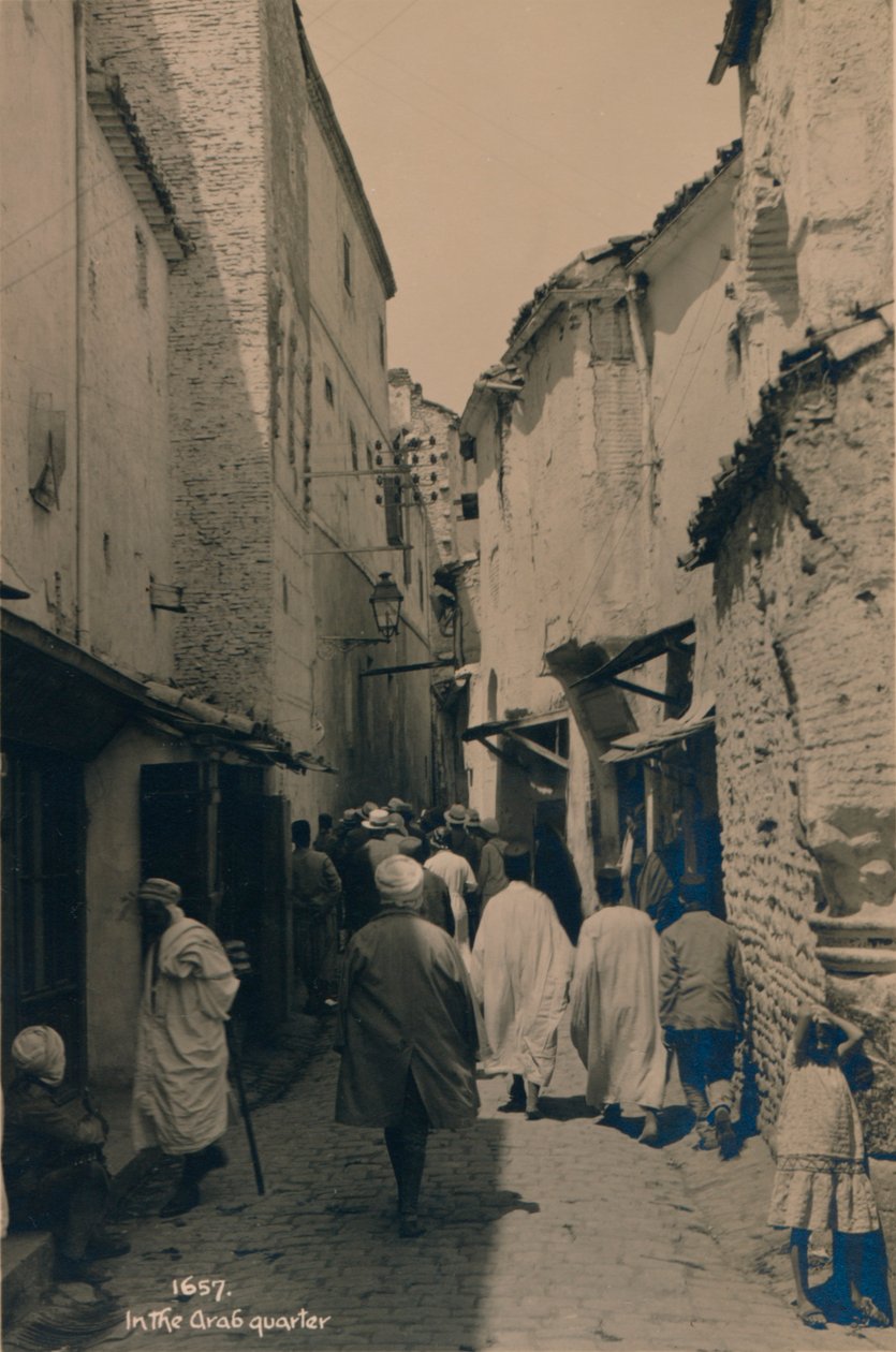 No bairro árabe, Cairo, Egito, 1936 de Unbekannt